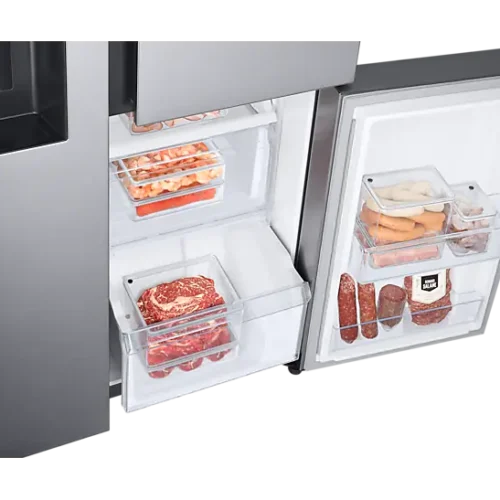 ساید سامسونگ RS65 11 latin en side by side rs65r5691m9 rs65r5691m9 ap detailsilver 157553759