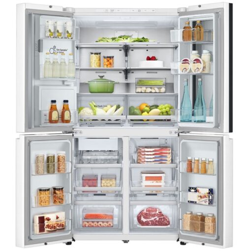 ساید ال جی X33 8 refrigerator freezer lg gr x33ffqrl essence white 2