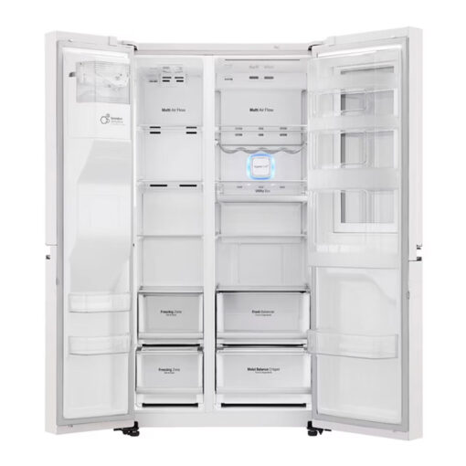 ساید ال جی X260 17 یخچال ساید بای ساید ال جی اینستا ویو X260 سفید 5