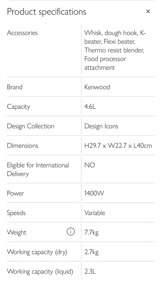 همزن حرفه ای کنوود KM010 8 همزن حرفه ای کنوود KM010 - تصویر 8