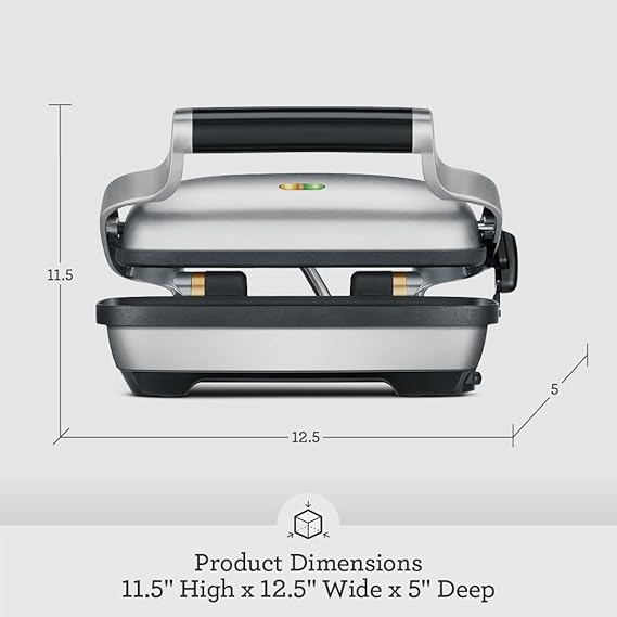 ساندویچ ساز و و میکر 2 تایی سیج SSG600BSS 6 ساندویچ ساز و و میکر 2 تایی سیج SSG600BSS - تصویر 6