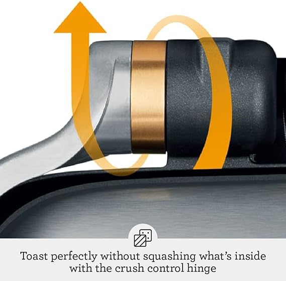 ساندویچ ساز و و میکر 2 تایی سیج SSG600BSS 5 ساندویچ ساز و و میکر 2 تایی سیج SSG600BSS - تصویر 5