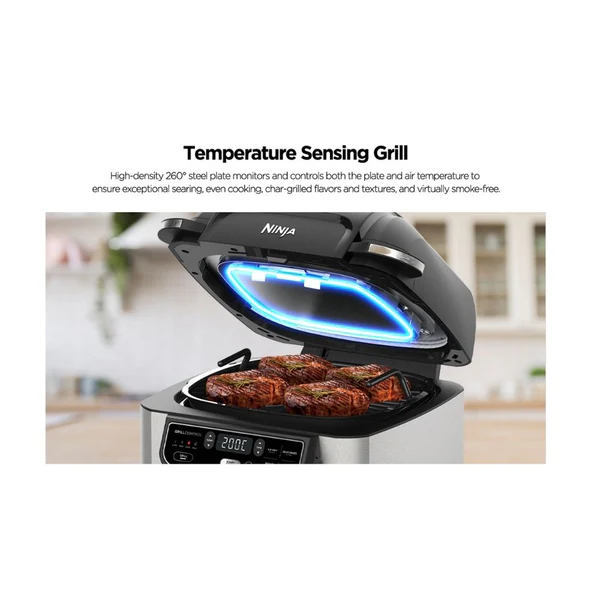 سرخ کن و گریل و کباب پز نینجا Ag301 9 سرخ کن و گریل و کباب پز نینجا Ag301 - تصویر 9
