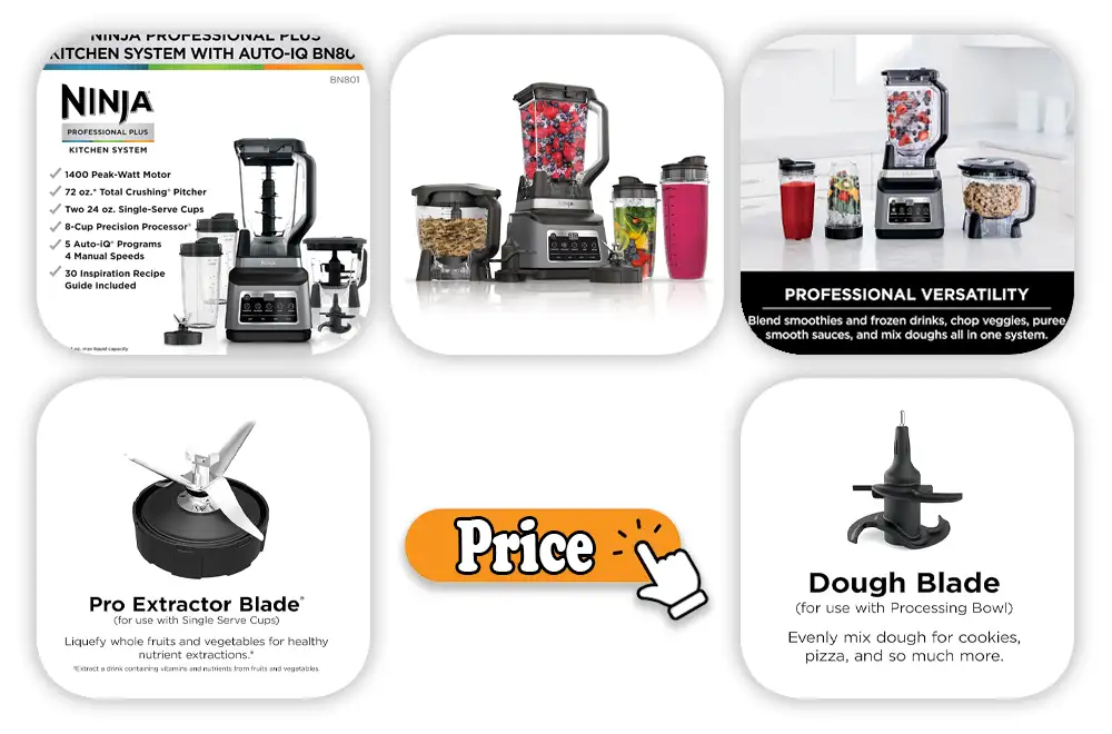 غذاساز نینجا BN801 8 غذاساز نینجا BN801 - تصویر 8