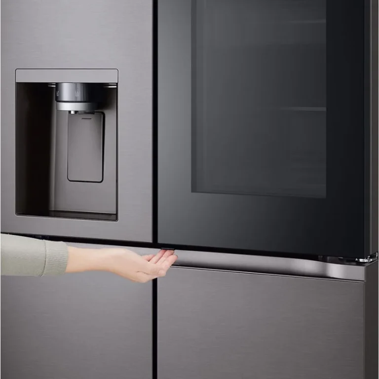 ساید ال جی x39 دودی 2024 5 refrigerator freezer lg gr x39fflrl silver 3