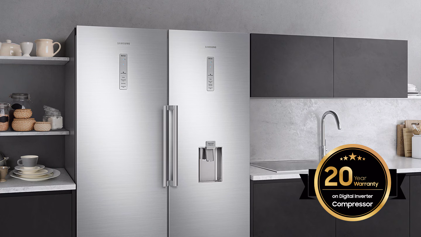 یخچال فریزر دوقلو سامسونگ RZ32M72407F/RR39M73107F 5 یخچال فریزر دوقلو سامسونگ RZ32M72407F/RR39M73107F - تصویر 5