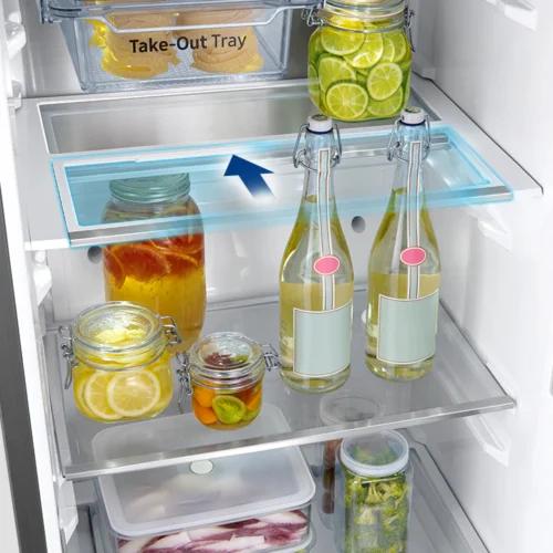 یخچال فریزر دوقلو سامسونگ RZ32M72407F/RR39M73107F 21 ae feature easily store reach 71893187