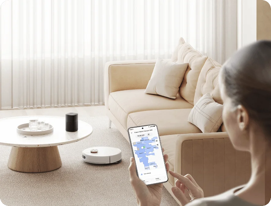 جارو رباتیک شیائومی S40 7 جارو رباتیک شیائومی S40 - تصویر 7