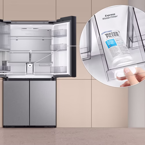 ساید سامسونگ کره درب اتومات RF65 42 ae feature fresh filtered water 540664469