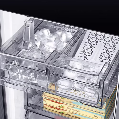 ساید سامسونگ کره درب اتومات RF65 38 ae feature makes plenty of ice 540664479