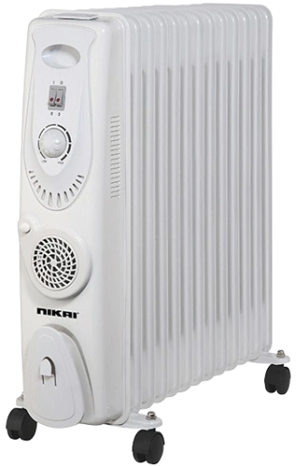 شوفاژ برقی 13 پره نیکایی NOH844D 1 شوفاژ برقی 13 پره نیکایی NOH844D