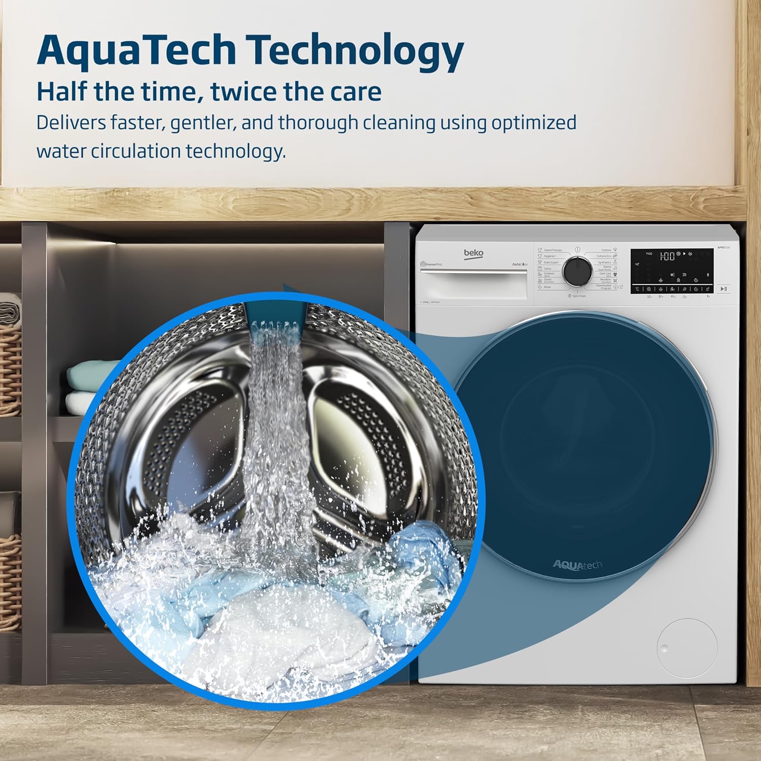 ماشین لباسشویی بکو 1014 6 ماشین لباسشویی بکو 1014 - تصویر 6